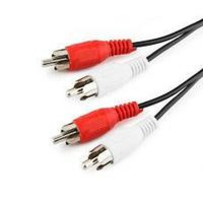 Кабель аудіо 2 RCA - 2 RCA audio 1.8m Польща, мідь (KPO2610-1,8)