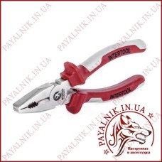 Плоскогубці 180 мм ПРОФ. INTERTOOL HT-0105