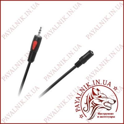 Аудіо подовжувач Cabletech Eco-Line mini jack 3.5мм 3.0м Польща (KPO4006-3.0)