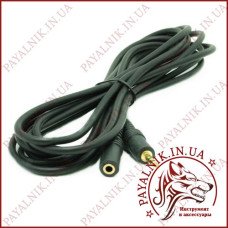 Кабель подовжувач mini jack 3.5мм 3.0м Польща (KPO2744-3)