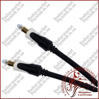 Кабель оптичний звуковий 5.0м Cabletech Basic Edition Optical Cable в екрані Польща (KPO3845-5)
