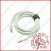 Кабель iMax USB cable Leather micro white