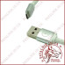Кабель iMax USB cable Leather micro white