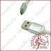 Кабель iMax USB cable Leather micro white