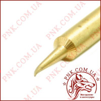 Жало для паяльника KOOCU 900S-I, латунь зігнуте в блістері (6100164)