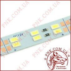 Світлодіодна стрічка лінійка BRT 12V 30W, 144 LED (5730), біла (6500K), зі скотчем