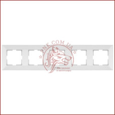 Рамка п'ятірна біла Panasonic arkedia slim (WNTC0805-2WH) (480500135)