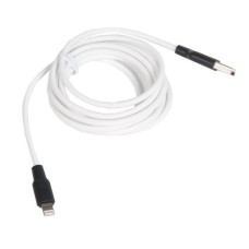 Кабель HOCO X21 plus Silicone Lightning 2.1A 1m. Black&White