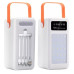 Портативна батарея Veron TF-12, Power bank 120000mah White