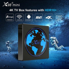Приставка андроїд X98 Smart TV Box (4-64G) mini