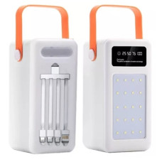 Портативна батарея Veron TF-12, Power bank 120000mah White