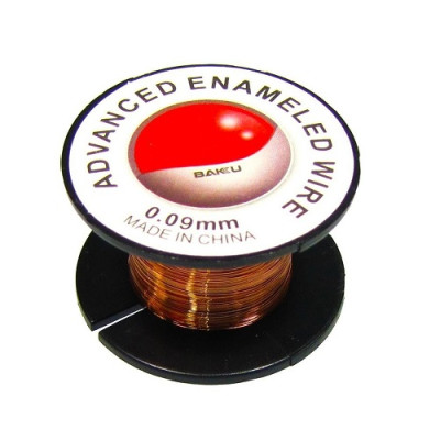 Дріт у котушці Baku BK-015 (для монтажу перемичок, D=0.09 mm, L=50 m) (14742)