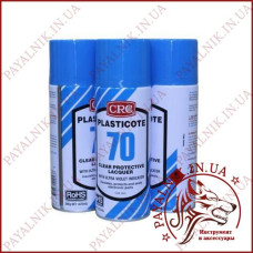 Лак Plasticote 70 CRC 425 мл, діелектричний, акриловий, для друкованих плат