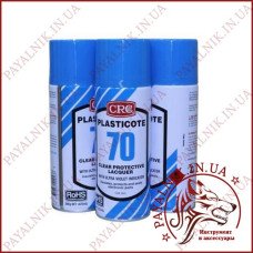 Лак Plasticote 70 CRC 425 мл, діелектричний, акриловий, для друкованих плат