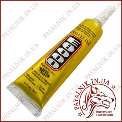 Клей ZHANLIDA E-8000 Medium viscosity електротехнічний 15мол.