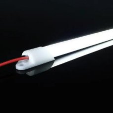 Світлодіодна стрічка лінійка з вимикачем OEM 220V 9W, матова (6000K) 600мм. (LB-060-9-6-220)