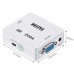 Конвертер MINI перетворювач HDMI у VGA, гніздо HDMI (IN) - гніздо VGA (OUT) MINI