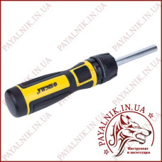 Викрутка Sigma високошвидкісна з прискорювачем 5X + біт 12шт. CrV-6150 HRC 51-56