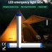Лампа світильник на стіну X-Balog BK-700T зарядка від Micro usb + сонячна панель + магніт