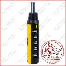 Викрутка Sigma з реверсом біт + головки 13шт. CrV-6150 HRC 51-56