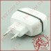 Зарядний пристрій USB Konfulon C23 (2 USB, 5V - 2.4A MAX + кабель Lightning)