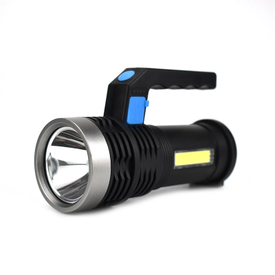 Ліхтар ручний X-Balog BL-828 від акумулятора, зарядка від Micro USB + сонячна панель