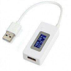 Usb tester, тестер юсб GSM SOURCES KCX-017 DC 4-30V 0.05-3A з лічильником 0-19999mah LCD