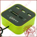 Концентратор USB HUB 3 порти + картридер (SD, MS, M2, TF, Micro SD) v2.0 Combo (SY-H227)