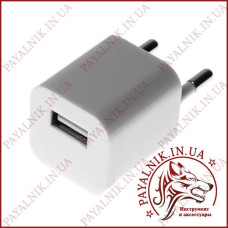 Зарядний пристрій apple usb 5v 1.0a для iphone (оригінал 90%)