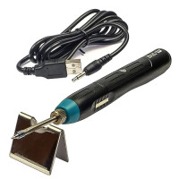 Паяльник WEP 947 USB портативний з підставкою (живлення від USB 5V, 9W, t 500 гр C)