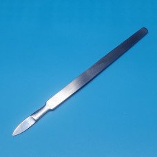 Скальпель очний черевистий 120мм. (лезо 17мм.) малий
