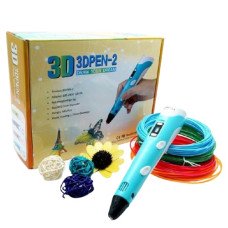 Дитяча 3D ручка 3D PEN 2 MYRIWELL, керамічний носик, екран, 10м пластик, різні кольори.