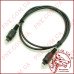 Кабель оптичний звуковий 1.0м Toslink plug чорний