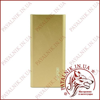 Power bank ASPOR Air Ulrtathin A373 6000mAh (1USB 2.4A) Polimer battery GOLD