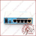 Роутер маршрутизатор MicroTik HAP AC Lite RB952Ui 2.4GHz + 5GHz (650MHz - 64Mb)