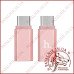 Перехідник HOCO Micro USB на Type-C Rose Gold