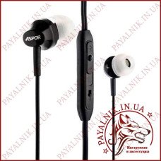 Навушники ASPOR A201 EARPLUGS BLACK