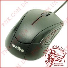 Мишка домп'ютерна оптична Weibo WB-001 (USB, провідна)