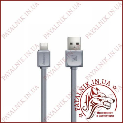 Кабель Remax Fast data RC-008i Lightning 1m grey