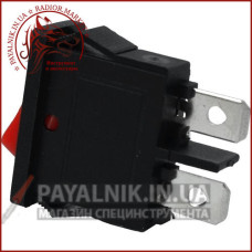 Перемикач MRS-101-5С3 ON-OFF 2-х контактний, 6A, 220V, червоний