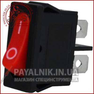 Перемикач MRS-101-5С3 ON-OFF 2-х контактний, 6A, 220V, червоний