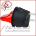 Перемикач-тумблер MRS-101-9H ON-OFF 2-х контактний, 6A, 220V, червоний (11-0430)