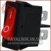 Перемикач MRS-101-5С3 ON-OFF 2-х контактний, 6A, 220V, червоний