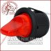 Перемикач-тумблер MRS-101-9H ON-OFF 2-х контактний, 6A, 220V, червоний (11-0430)