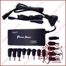 Блок живлення універсальній YOUIT 15-24v 5.0A 120w 13 конекторів блістер