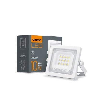 Світлодіодний прожектор Videx 10W 5000K 220V (VL-F2e-105W)