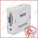 Конвертер MINI перетворювач AV на VGA (тюльпани RCA) гніздо IN - VGA (OUT)