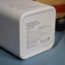 Портативна батарея Yoobao H5, Power bank 50000mah PD20W White