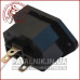Гніздо мережеве 3pin, монтажне, корпус пластик (1-0155)
