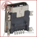 Гніздо mini USB 5pin монтажне, SMT тип (1-1080)